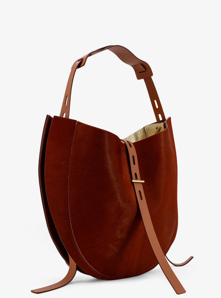 Minobossi Liz Pony Skin Shoulder Bag