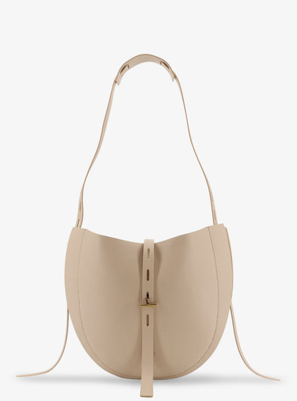 Minobossi Lizzie Leather Crossbody Bag Uni Latte