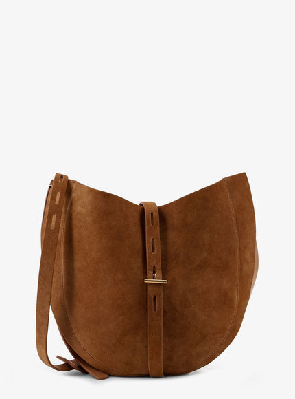 Minobossi Suede Crossbody Bag Uni Rosegold