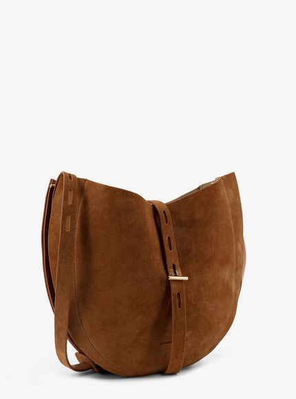 Minobossi Suede Crossbody Bag