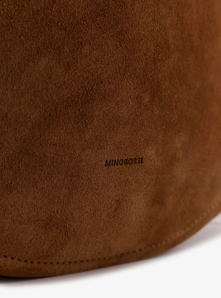 Minobossi Suede Crossbody Bag