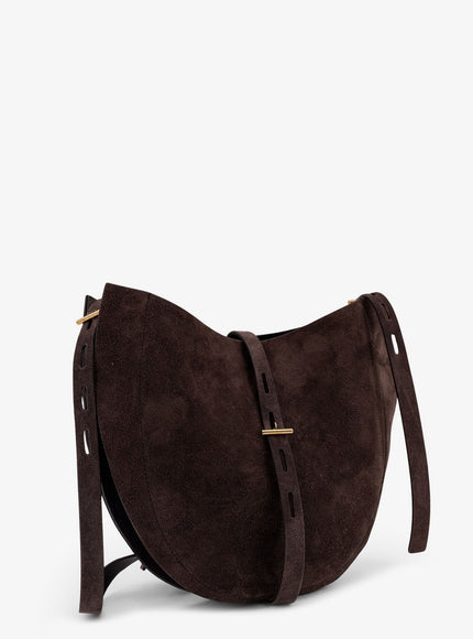 Minobossi Suede Crossbody Bag