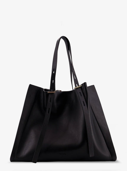 Minobossi Paula Leather Shoulder Bag Uni Nero