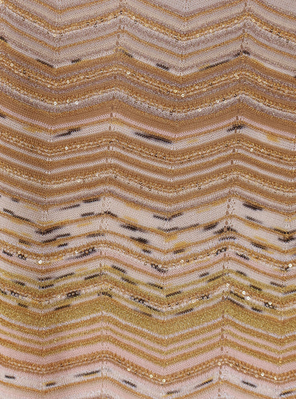 Missoni Vestito Lungo In Viscosa Laminata