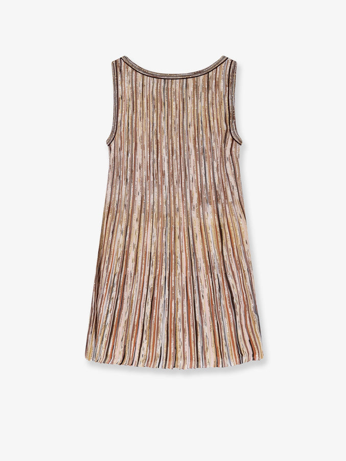 Missoni Short Viscose Blend Dress With All-Over Sequins