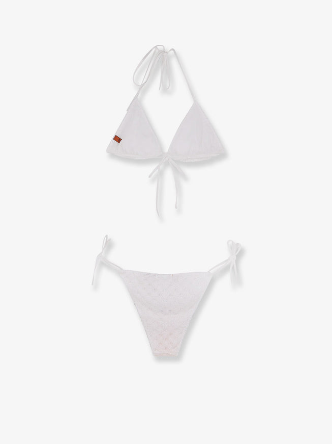 Missoni Embroidered And Lined Bikini