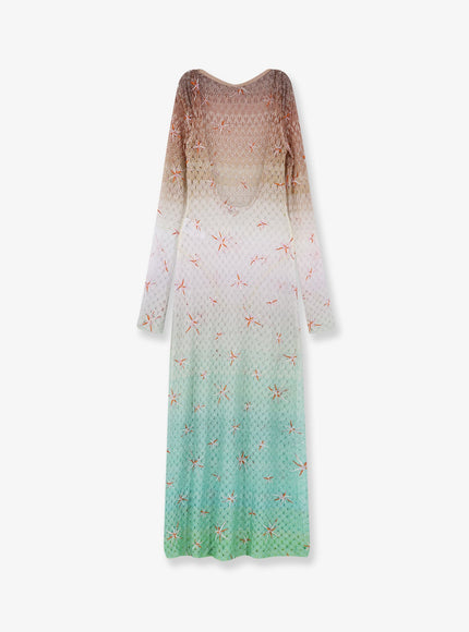 Missoni Multicolor Long Cover Up Dress