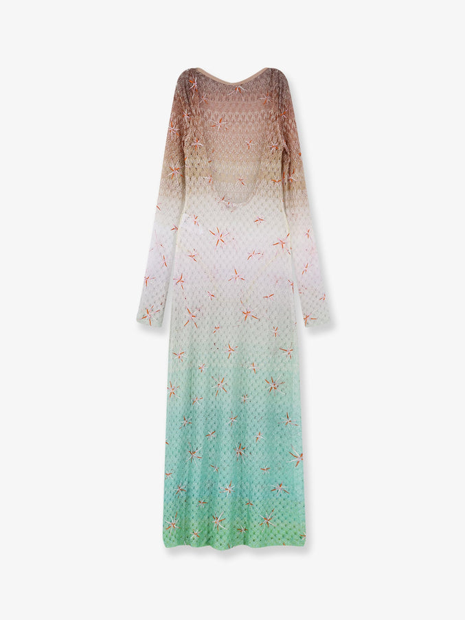 Missoni Multicolor Long Cover Up Dress