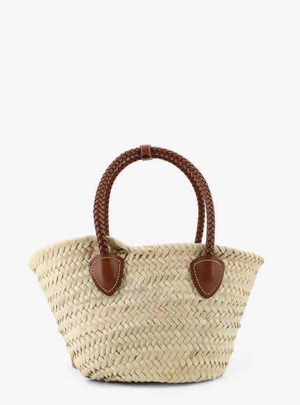 Miu Miu Palmito Handbag With Embossed Lettering Logo