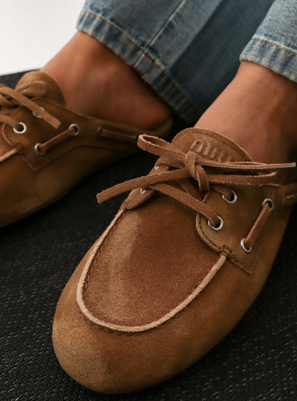 Miu Miu Suede Sandals