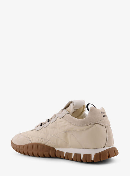 Miu Miu Technical Fabric And Suede Tyre Sneakers