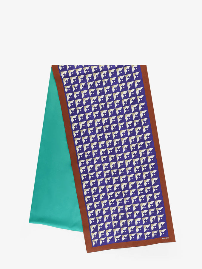 Miu Miu Multicolor Scarf Uni Indacosenape