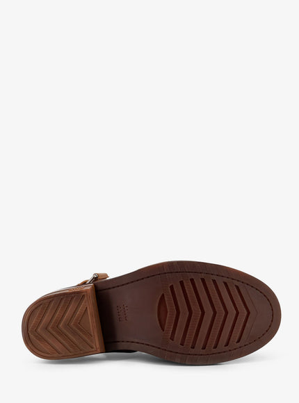 Miu Miu Foule Leather Sabot Sandals