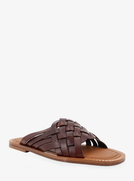 Miu Miu Leather Sandals