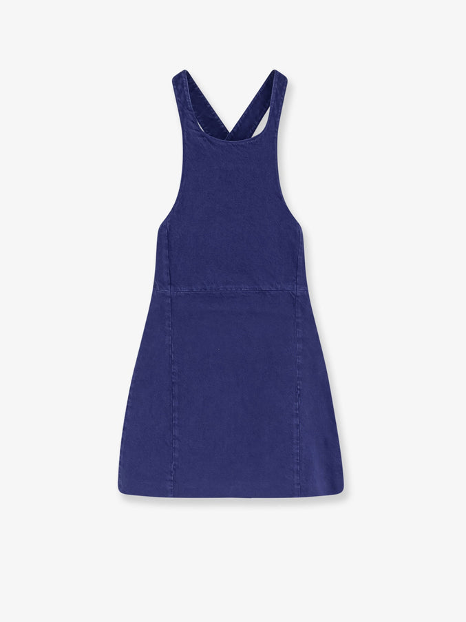 Miu Miu Short Denim Dress Inchiostro