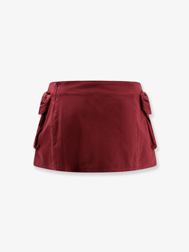Miu Miu Cotton Mini Skirt