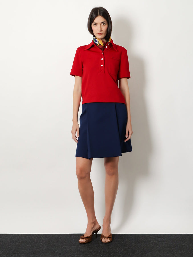 Miu Miu Skirt With Pleats