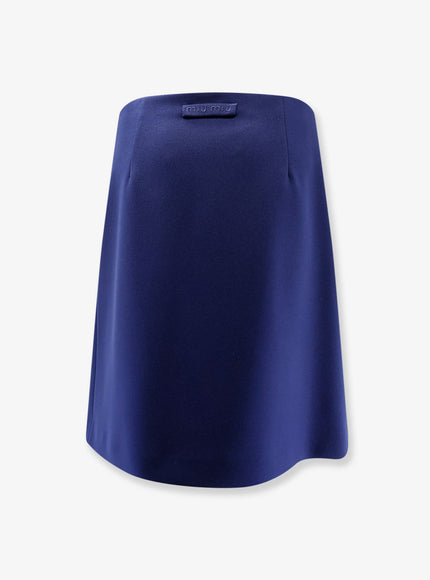 Miu Miu Skirt With Pleats