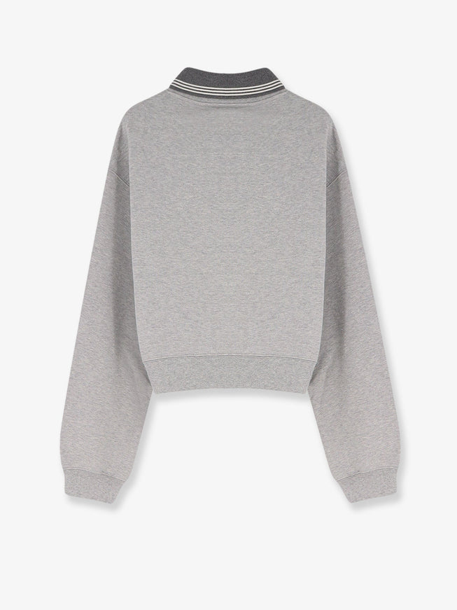 Miu Miu Mélange Cotton Sweatshirt