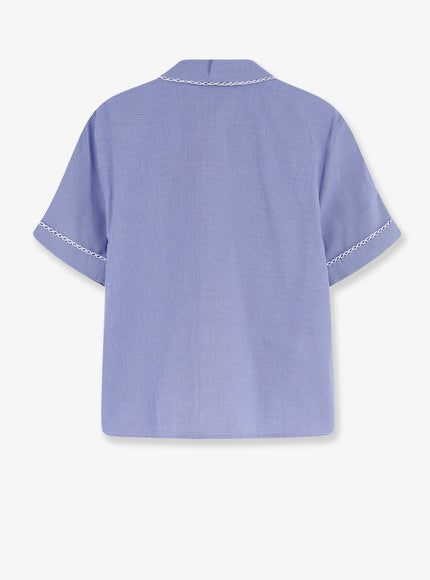 Miu Miu Vichy Cotton Shirt