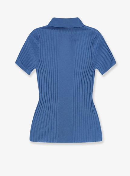 Miu Miu Virgin Wool Polo Shirt