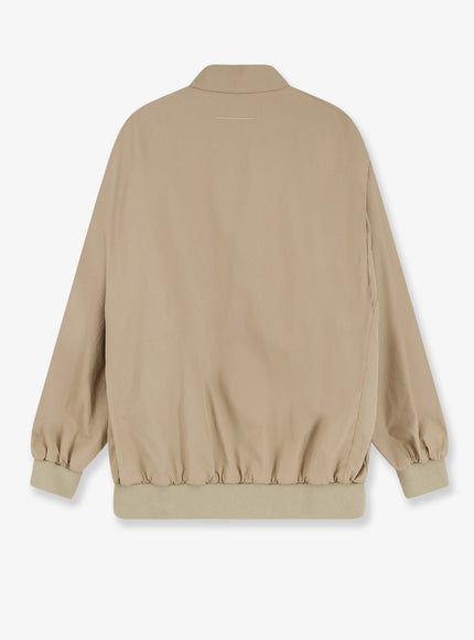 Mm6 Maison Margiela Cotton Jacket With Numeric Signature Internal Tag