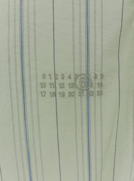 Mm6 Maison Margiela Striped Cotton Shirt