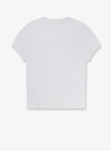 Mm6 Maison Margiela Cotton T-Shirt With Print