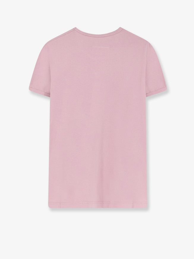 Mm6 Maison Margiela Cotton T-Shirt With Print