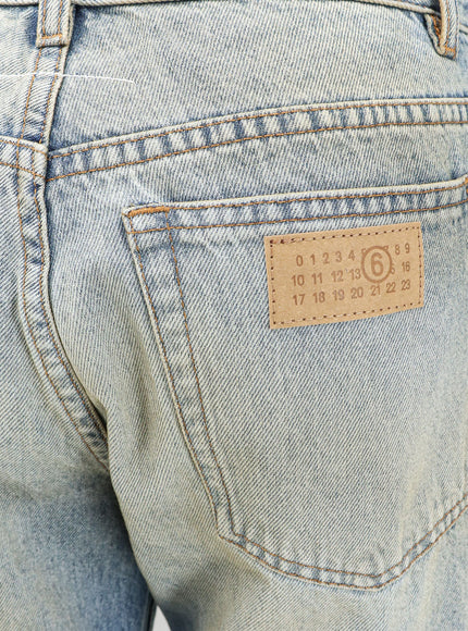 Mm6 Maison Margiela Jeans With Numeric Signature Tag