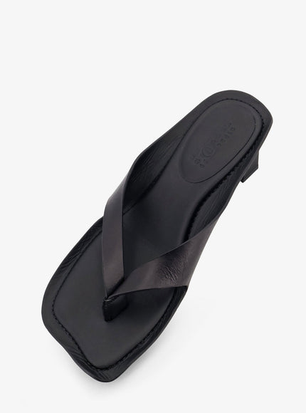 Mm6 Maison Margiela Leather Sandals