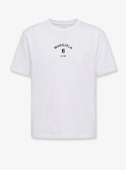 Mm6 Maison Margiela Cotton T-Shirt White
