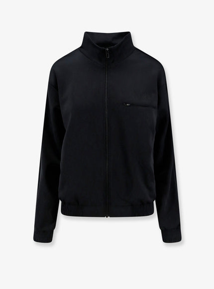 Mm6 Maison Margiela Sweatshirt With Numeric Signature Embroidery Black
