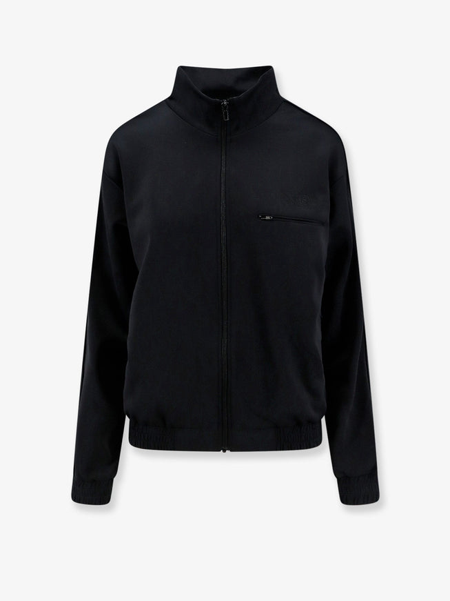 Mm6 Maison Margiela Sweatshirt With Numeric Signature Embroidery Black
