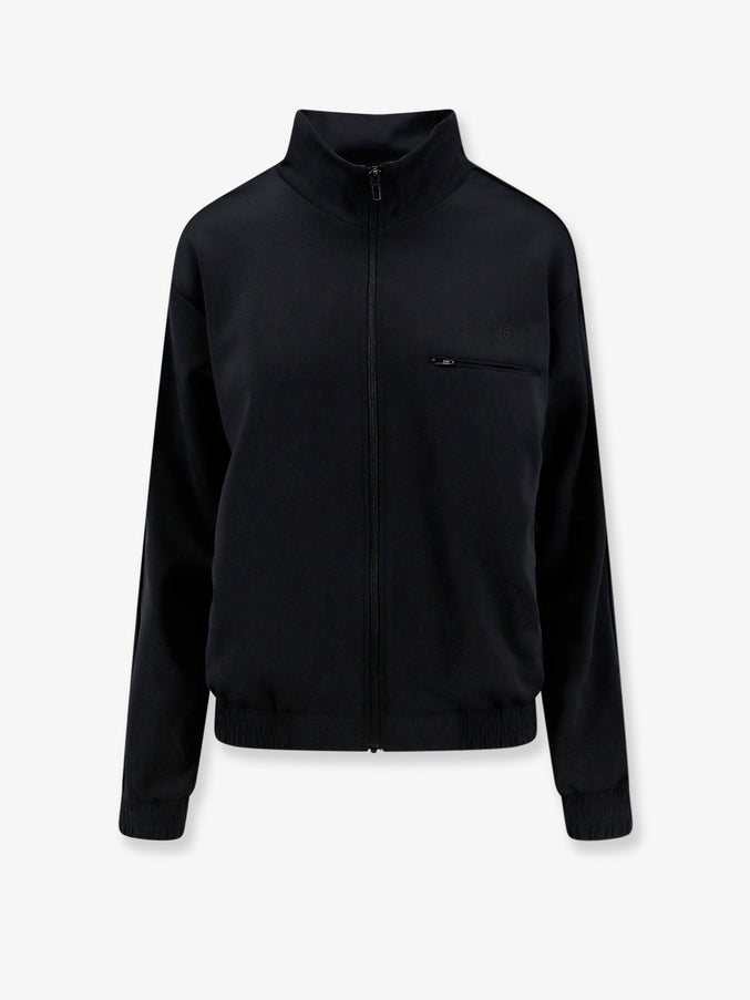 Mm6 Maison Margiela Sweatshirt With Numeric Signature Embroidery Black