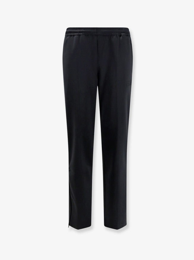 Mm6 Maison Margiela Cotton Blend Jogging Trousers Black