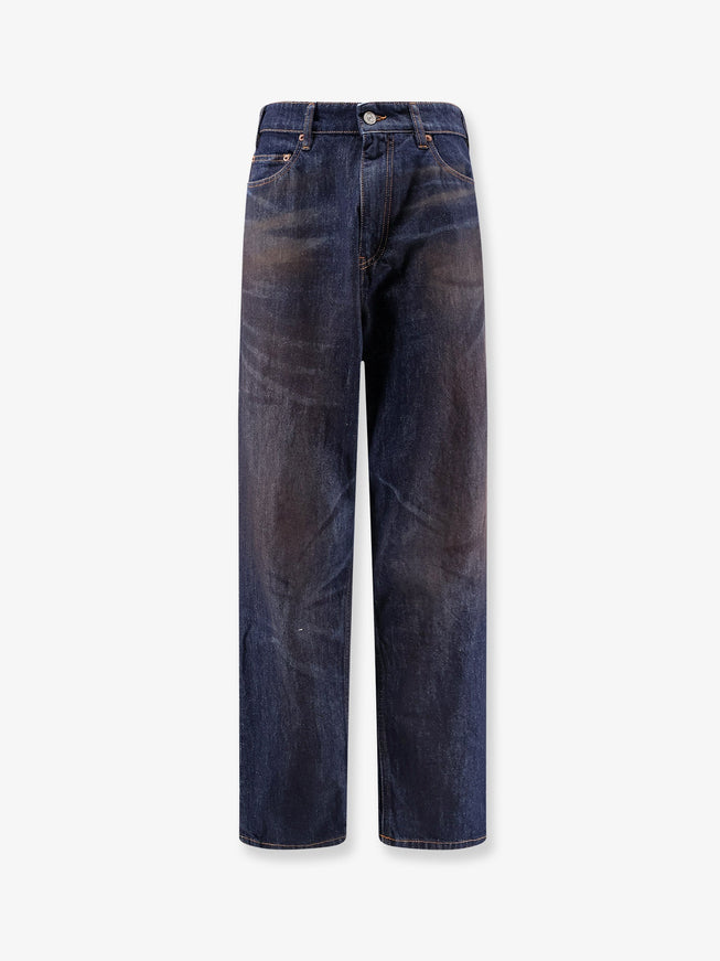 Mm6 Maison Margiela Jeans With Numeric Signature Tag Denim
