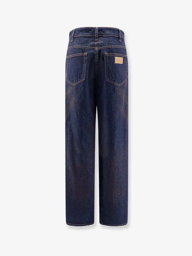 Mm6 Maison Margiela Jeans With Numeric Signature Tag