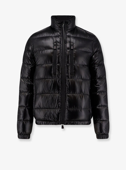 Moncler Grenoble Orres Padded And Quilted Down Jacket Nero