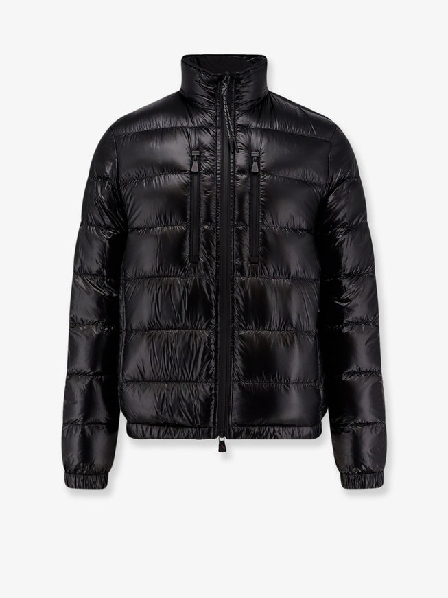 Moncler Grenoble Orres Padded And Quilted Down Jacket Nero