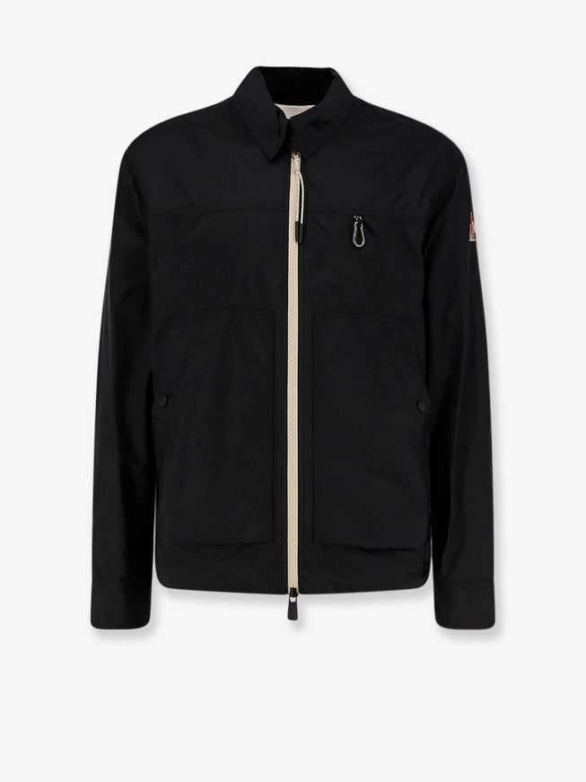 Moncler Grenoble Brive Jacket With Logo Patch Nero