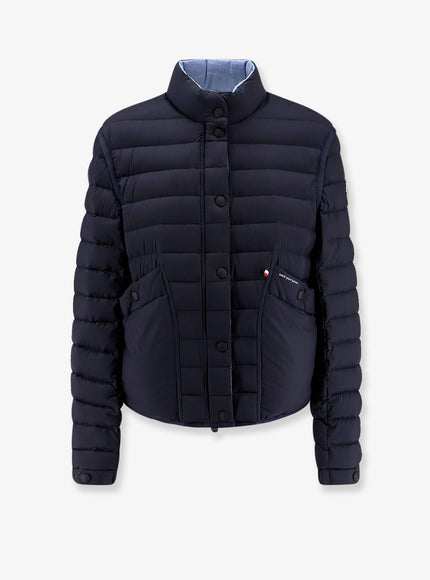 Moncler Grenoble Madulains Padded And Quilted Down Jacket Grigio