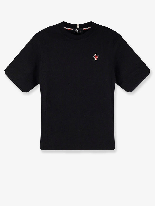 Moncler Grenoble Cotton T-Shirt Nero