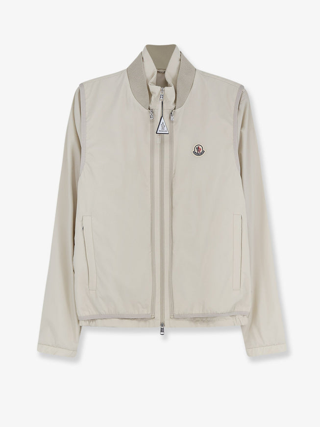 Moncler Hemmoor Jacket With Detachable Vest Avorio