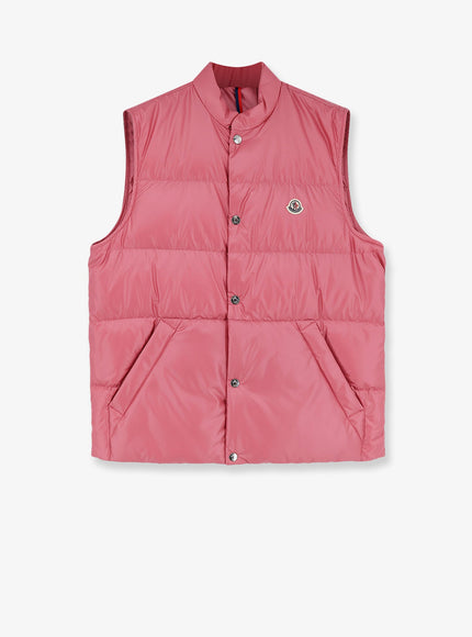 Moncler Restigo Sleeveless Down Jacket Rosa
