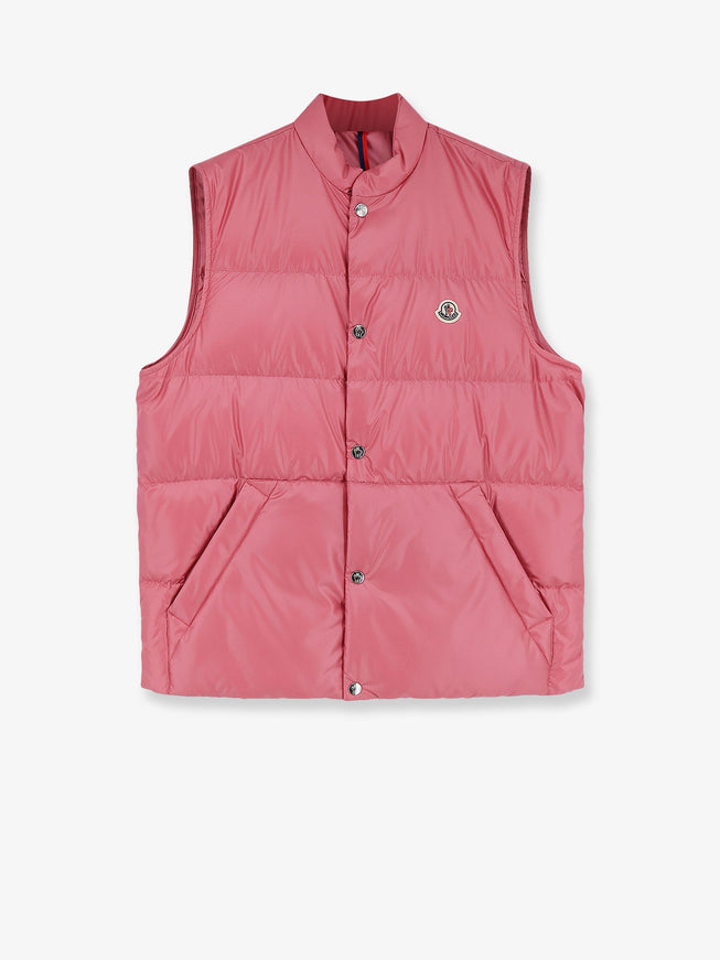 Moncler Restigo Sleeveless Down Jacket Rosa