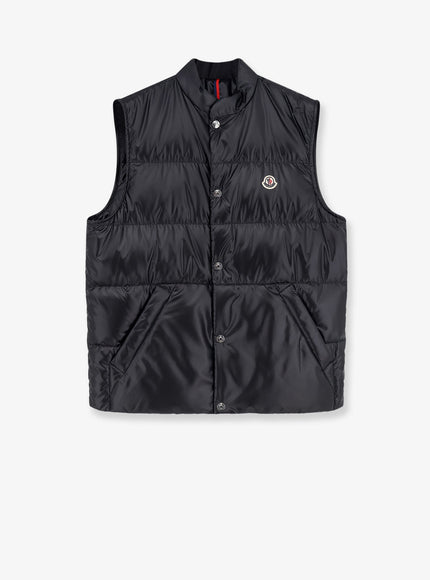 Moncler Restigo Sleeveless Down Jacket Nero