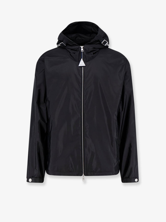 Moncler Remoray Jacket With Logo Rubber Details Nero