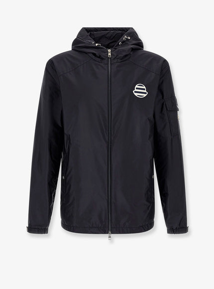 Moncler Mornay Windbreaker Jacket Blu