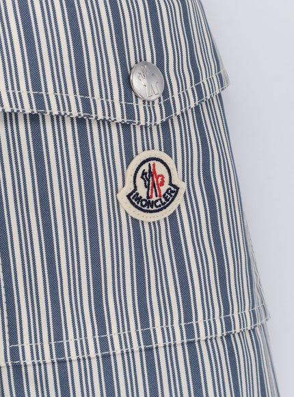 Moncler Havas Striped Cotton Jacket